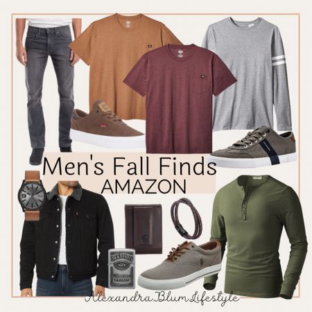 Men’s fall outfit ideas! Mens amazon fashion! Mens jacket and Henley t-shirts, slide sneakers and accessories!! Amazon mens finds! Gifts for him!! Gift ideas for him! 

#LTKmens #LTKHoliday #LTKunder100