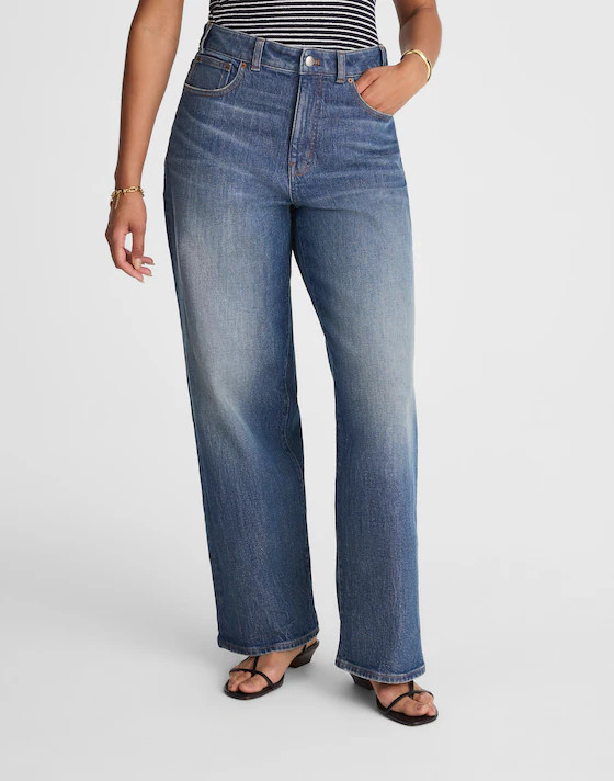 The Curvy Perfect Vintage Wide-Leg Jean | Madewell