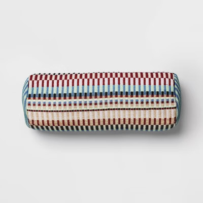 20"x8" Broken Bars Outdoor Bolster Pillow - Threshold™This item is not available | Target