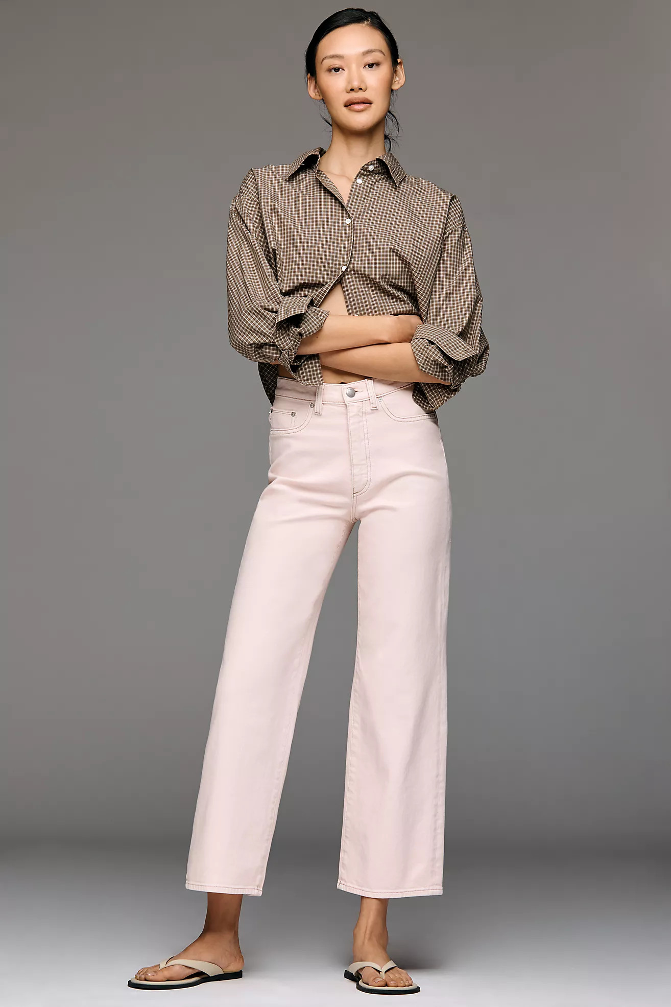 DL1961 Karmine High-Rise Wide-Leg Jeans | Anthropologie (US)
