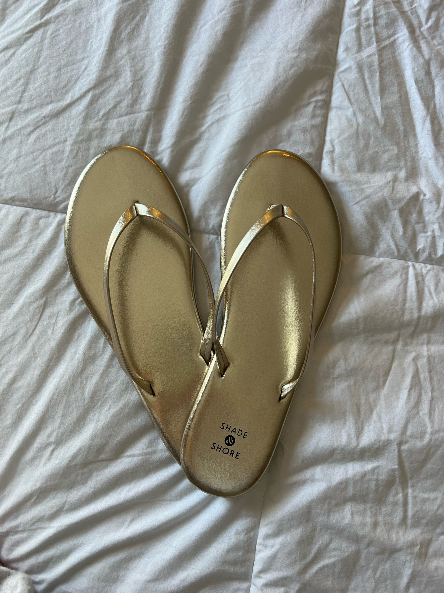 Gold flip flops. Gold sandals. Tkees dupe. 

#LTKxTarget #LTKstyletip #LTKfindsunder50