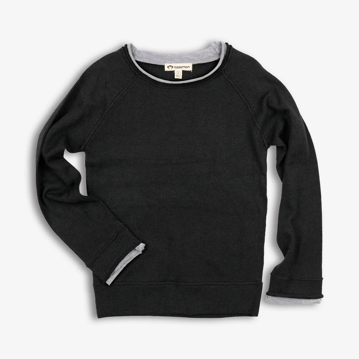 Jackson Sweater | Black | Appaman Children's Clothing
