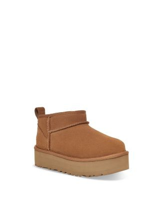 UGG® Unisex Classic Ultra Mini Platform Boots - Little Kid, Big Kid  | Bloomingdale's Kids | Bloomingdale's (US)