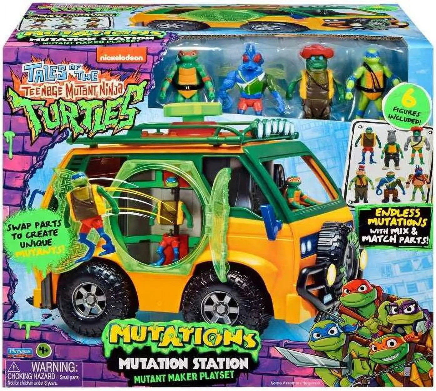 Teenage Mutant Ninja Turtles Mutations Mutation Station Mutant Maker Playset - Walmart.com | Walmart (US)