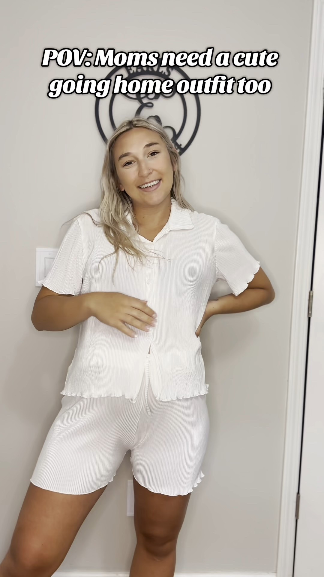 Going home outfit for mom 