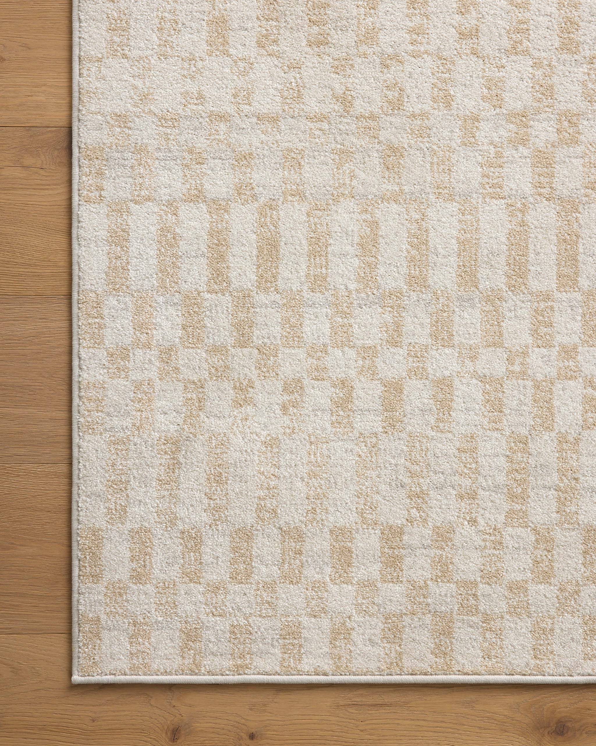 Loloi II Kamala Collection KAM-05 Ivory/Natural 5'-3" x 7'-9" Area Rug | Amazon (US)