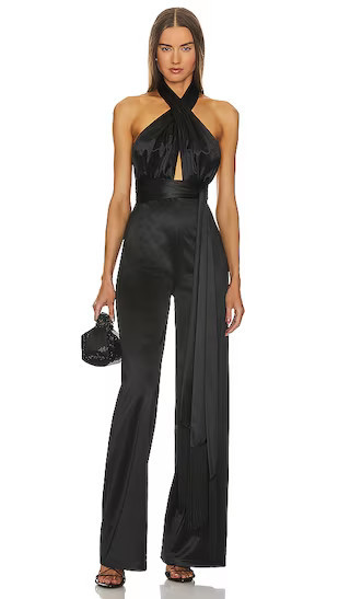 X Revolve Stella Jumpsuit in Black Jumpsuit Dressy Jumpsuit Wedding Jumpsuit Fall Jumpsuit Fall 2023 | Revolve Clothing (Global)