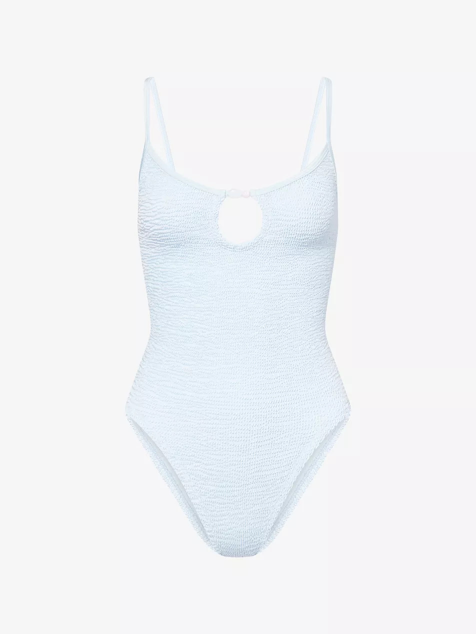 Scoop-Neck Beaded Swimsuit | Selfridges