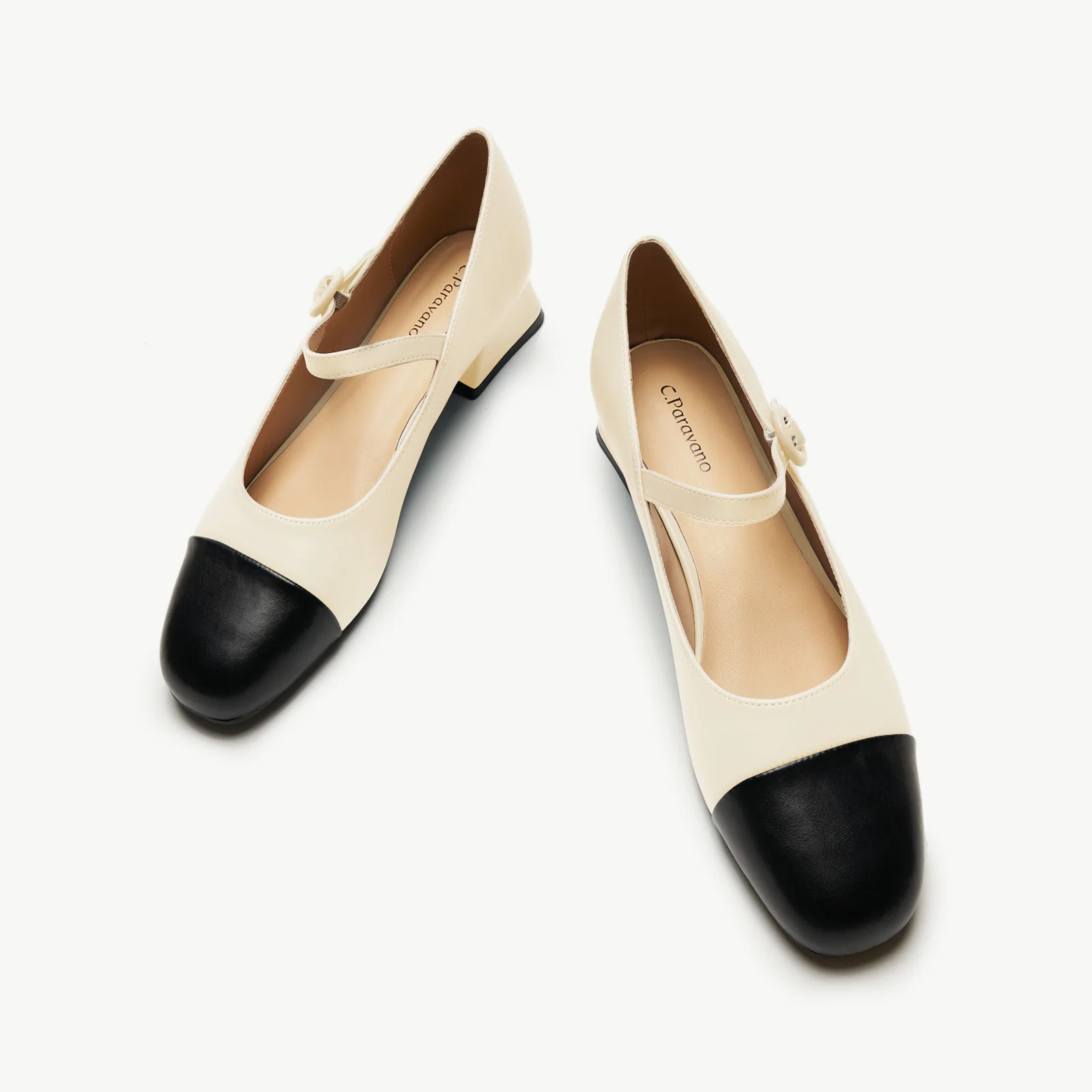 Cap-Toe Mary Jane Pumps (Jessica) | C.Paravano | cparavano