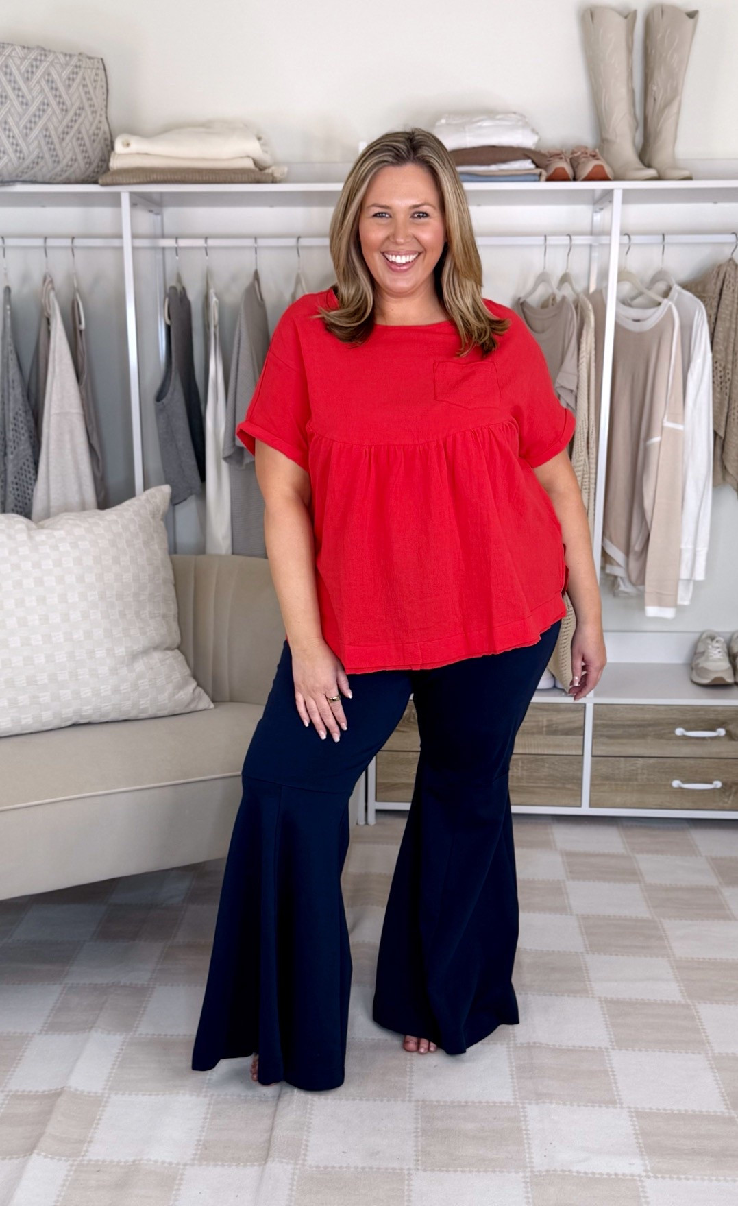 Spring workwear! Wearing a 3X in the top and 2X in bottoms!

Plus size fashion, plus size outfit, spring workwear, casual workwear, teacher outfit, spring outfit idea

#LTKPlusSize #LTKWorkwear #LTKOver40
