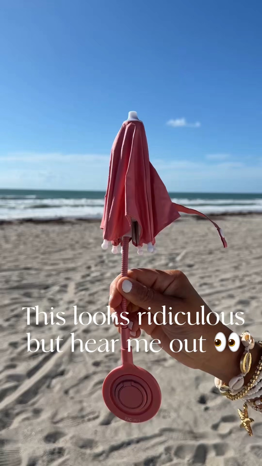 Comment PHONE HACK and I’ll send you the link!

wait… why does my phone have an umbrella? 😂

I thought this was the most ridiculous thing I’ve ever ordered from Amazon… until I used it at the beach. No more glare, no more squinting, and I can actually see my screen in the Florida sun ☀️

#amazonfinds #summermusthaves #pooldayessentials #beachfinds #viralproducts