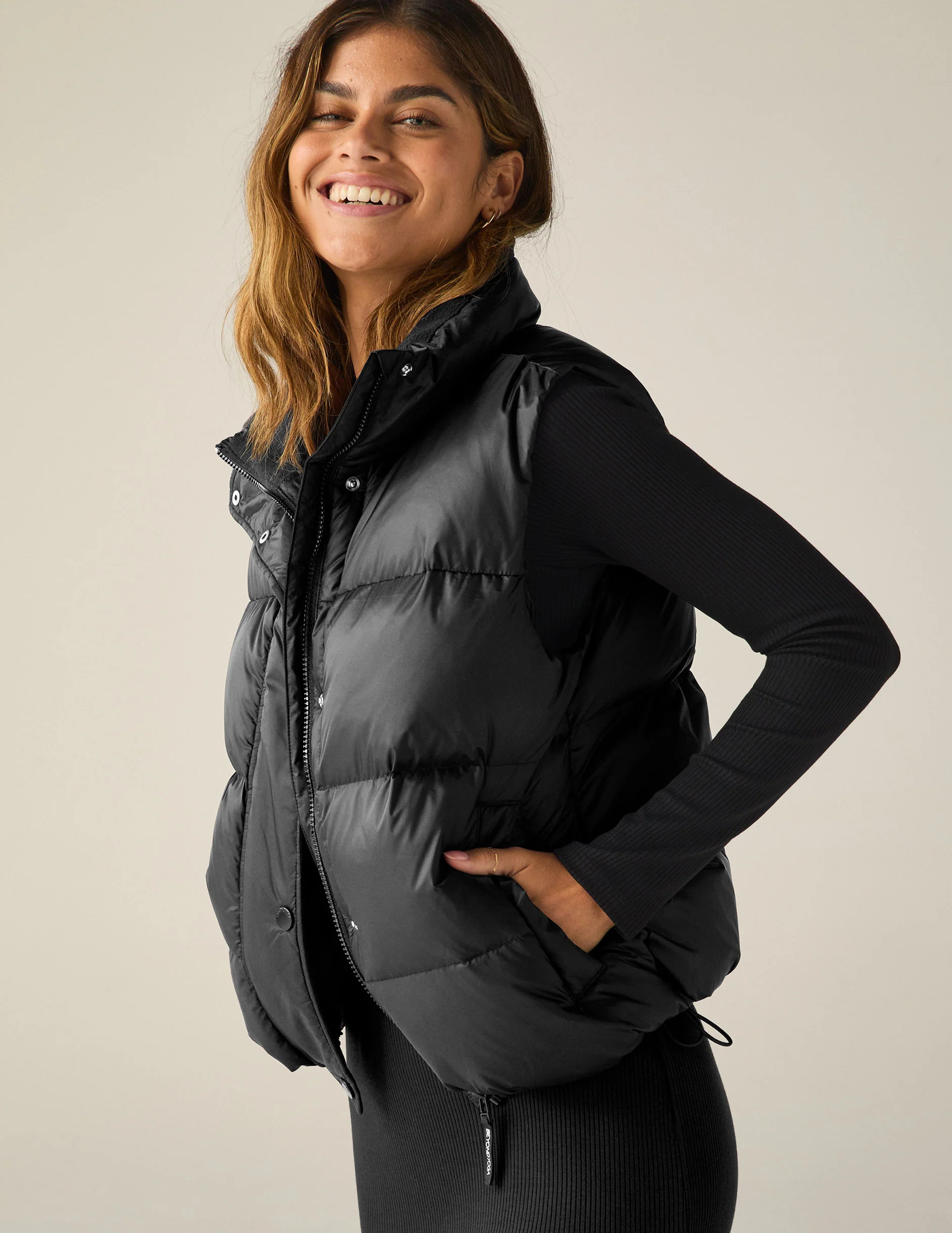 Big Cozy Puffer Vest | Beyond Yoga | Beyond Yoga
