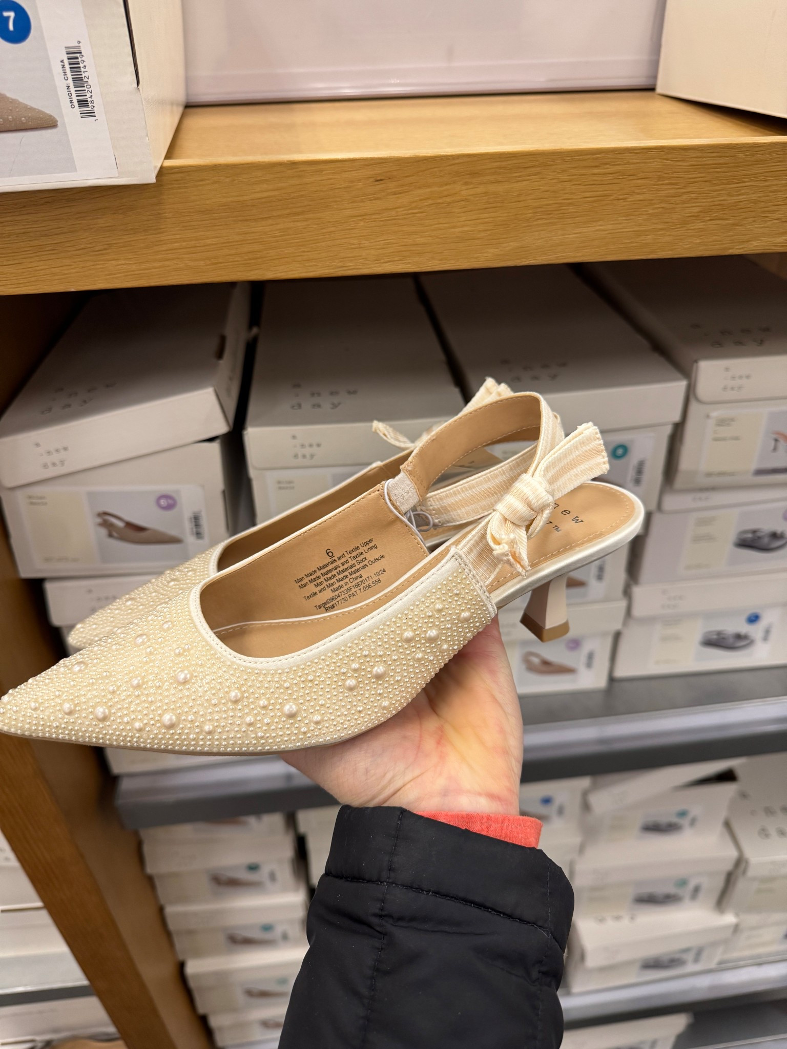 These pearl numbers would be so cute to dress up jeans for date night or for a dressy function like a wedding a shower. A kitten heel is right up my alley these days!

#LTKSeasonal #LTKFindsUnder50 #LTKStyleTip