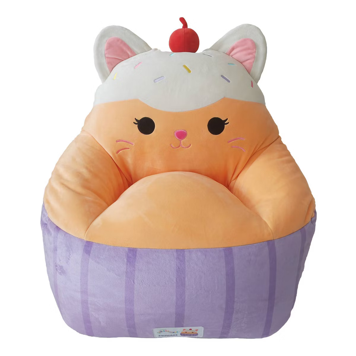 Squishmallows Miriam Cupcake Kids' Bean Bag Chair | Target