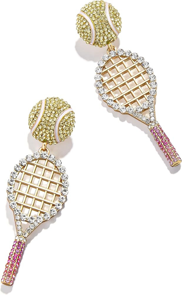 BaubleBar Sport-Themed Statement Earrings, Novelty Stud Earrings for Women, Costume Jewelry | Amazon (US)