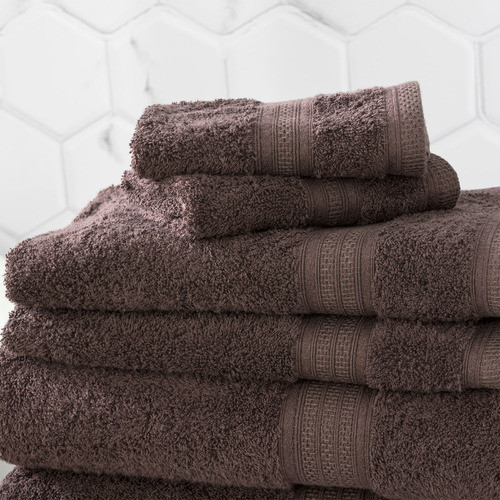7 Piece Marisse Bamboo & Cotton Bathroom Towel Set | Temple & Webster AU
