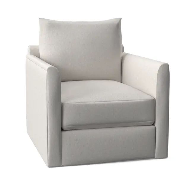 Cecelia Upholstered Swivel Armchair | Wayfair North America