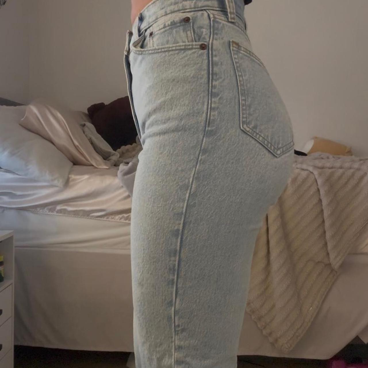 Abercrombie & Fitch Women's Jeans - Blue - S | Depop US
