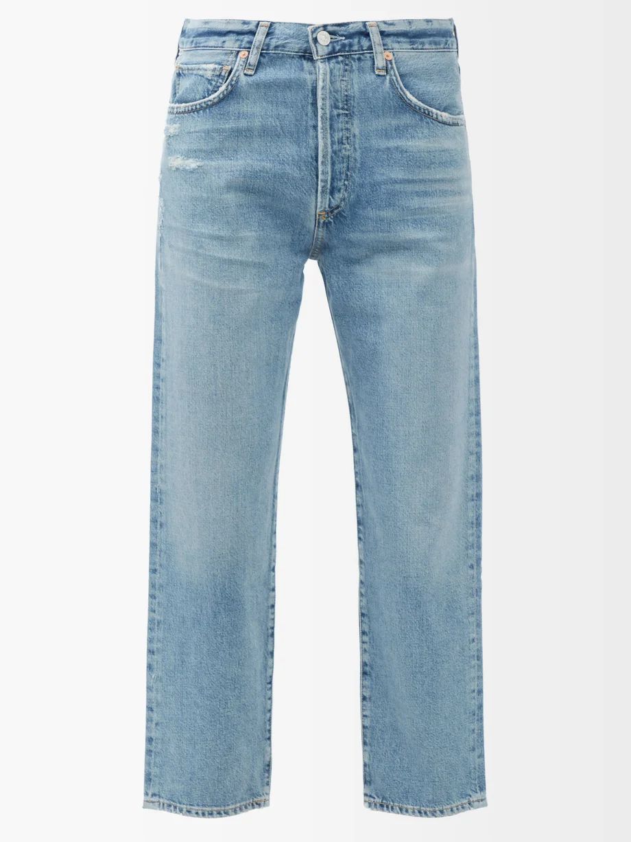 Emery distressed relaxed-leg cropped jeans | Citizens of Humanity | Matches (UK)