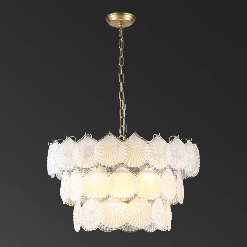 Kalena 3 - Light Dimmable Tiered Chandelier | Wayfair North America