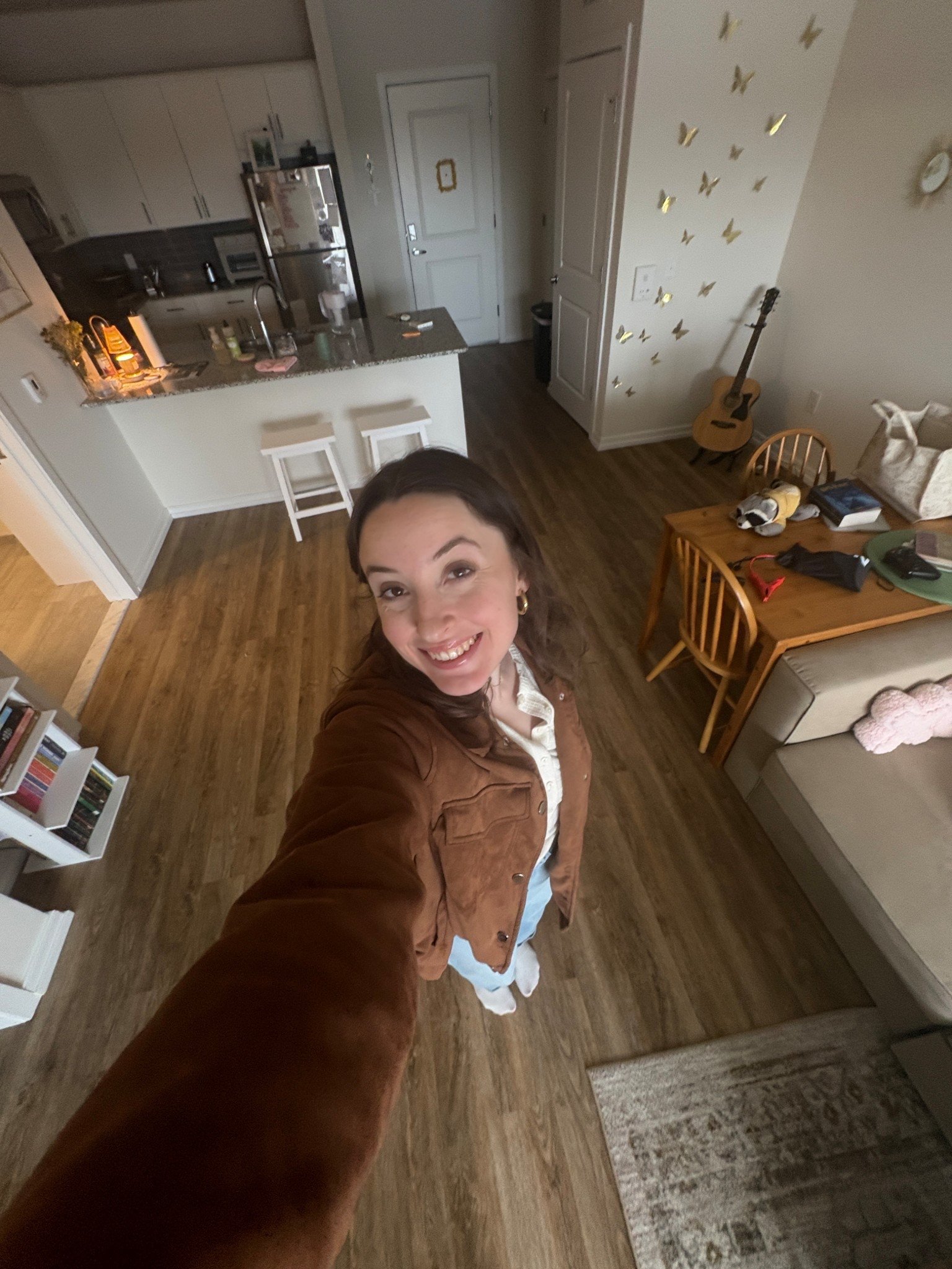 it’s giving yeehaw 🤠 
🤎 suede brown jacket
🤍 white henley 
🩵 light blue wide leg jeans 


#LTKvlog #LTKgrwm #LTKootd