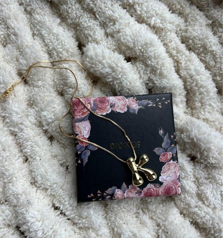 Gold initial necklace 

Accessories  

#LTKFindsUnder50 #LTKStyleTip #LTKSeasonal