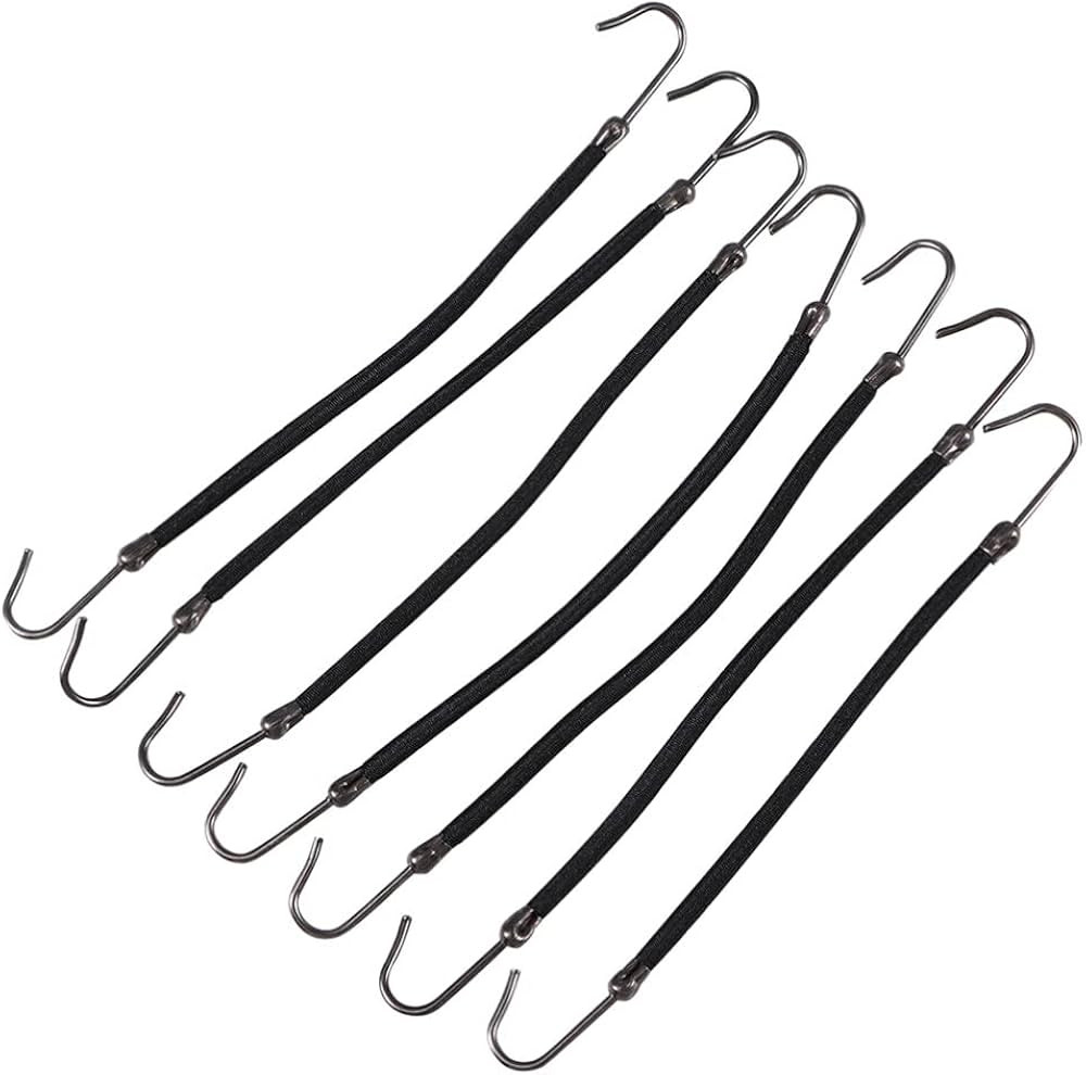 12pcs ponytails hooks hair ponytail hooks holder Hair Ties with Hooks for Updos hair bungees for ... | Amazon (US)