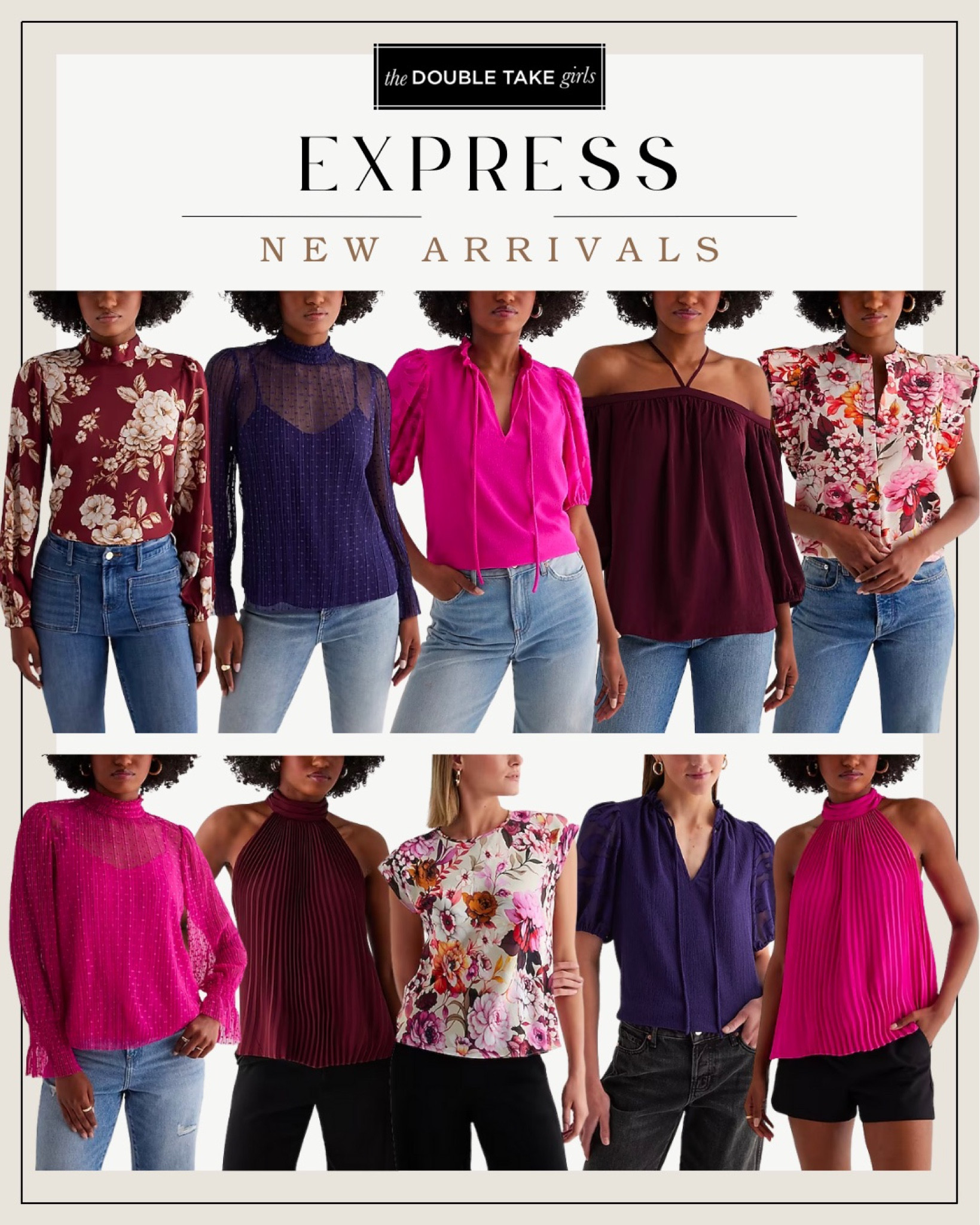 So many cute new tops at Express!! 

#LTKFind #LTKunder50 #LTKunder100