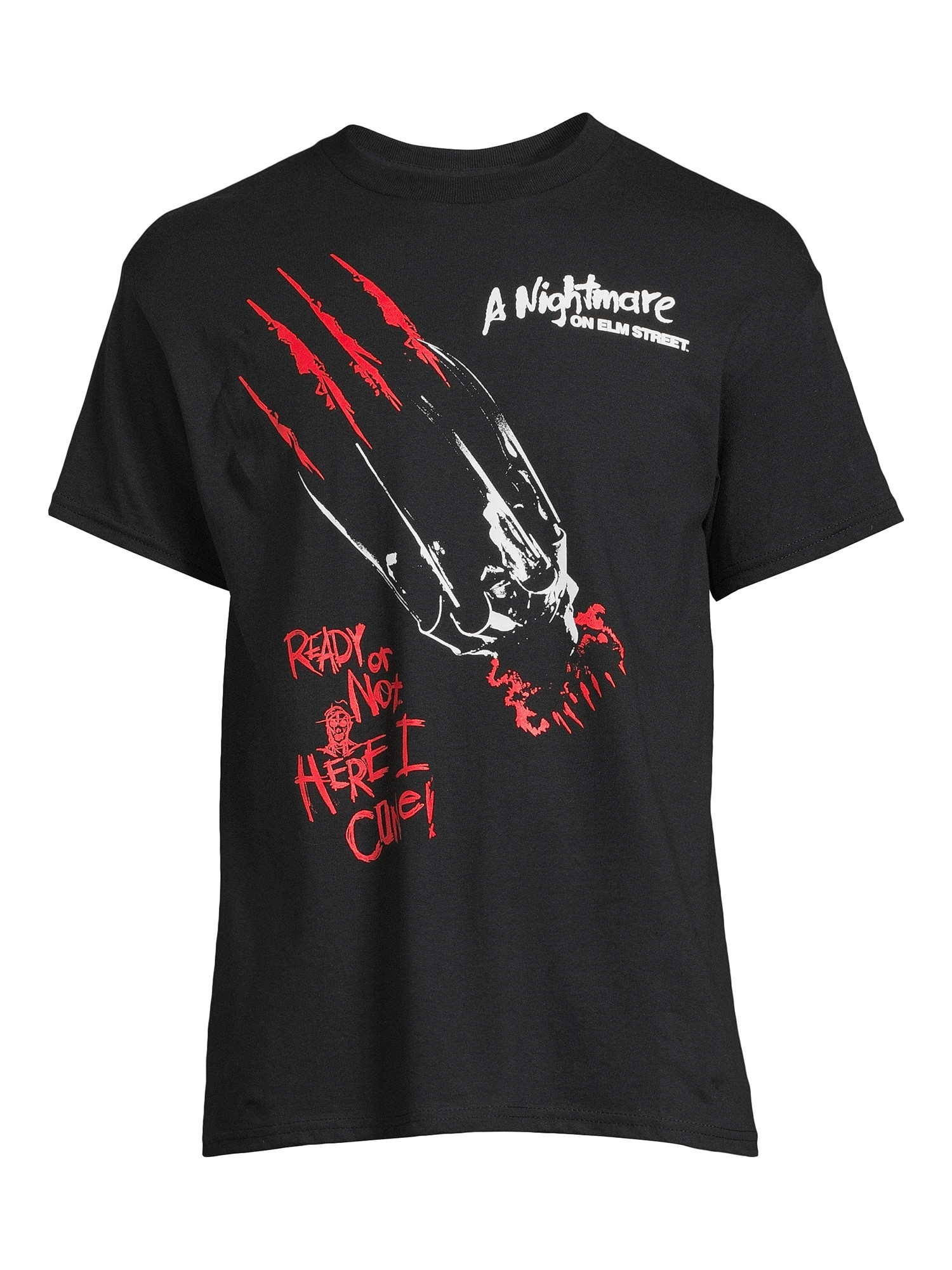 Nightmare On Elm Street Men's Big & Tall Claw Catch Graphic Tee, Sizes S-3XL | Walmart (US)