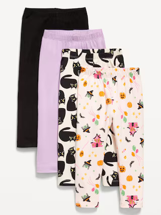 Leggings 4-Pack for Toddler Girls | Old Navy (US)