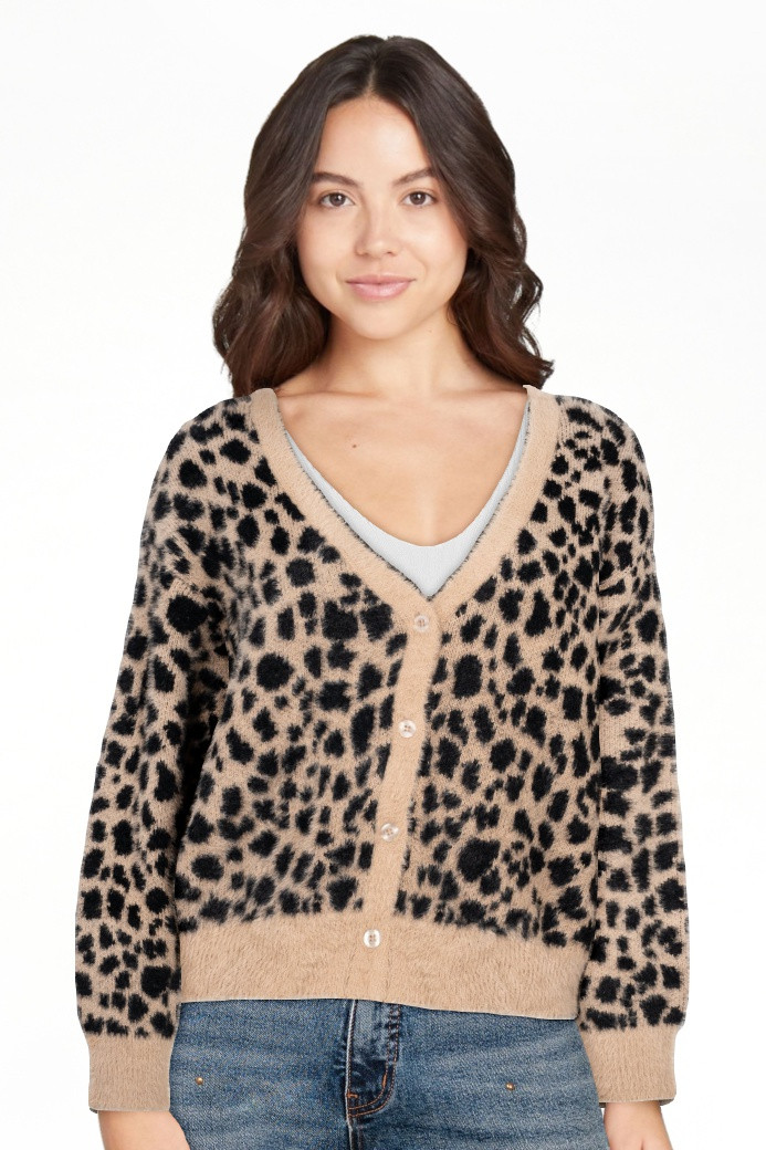Jessica Simpson Women's Dionne Eyelash Cardigan Sweater, Midweight, Sizes XS-XL | Walmart (US)