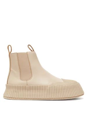 Flatform leather Chelsea boots | Matches (US)