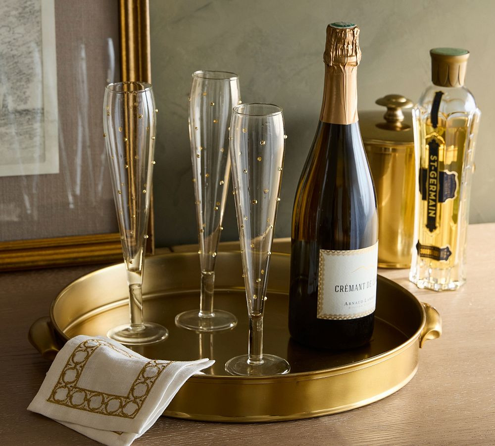 Harrison Round Bar Tray | Pottery Barn (US)