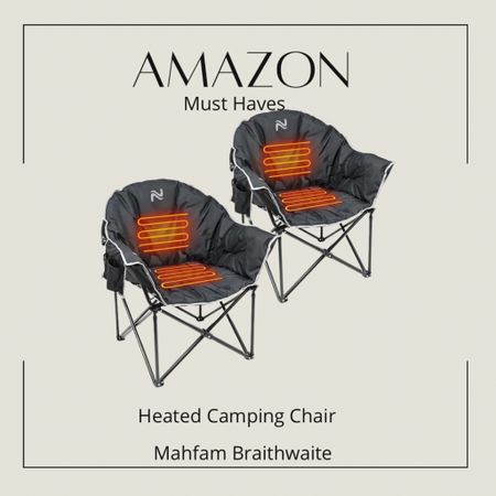 NAIZEA Heated Camping Chair, Patio Lounge Chairs with 3 Heat Levels, Portable Folding Camping Chairs Heated Chair, Moon Saucer Chair Folding Chair Sports Chair Outdoor Chair Lawn Chair

#LTKxPrime #LTKkids #LTKfitness