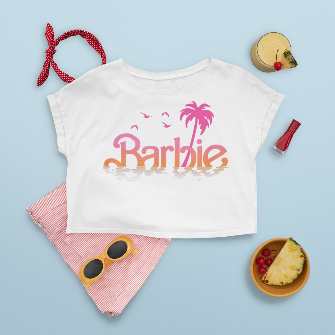 Summer Beach Barbie Crop Top | Etsy (US)