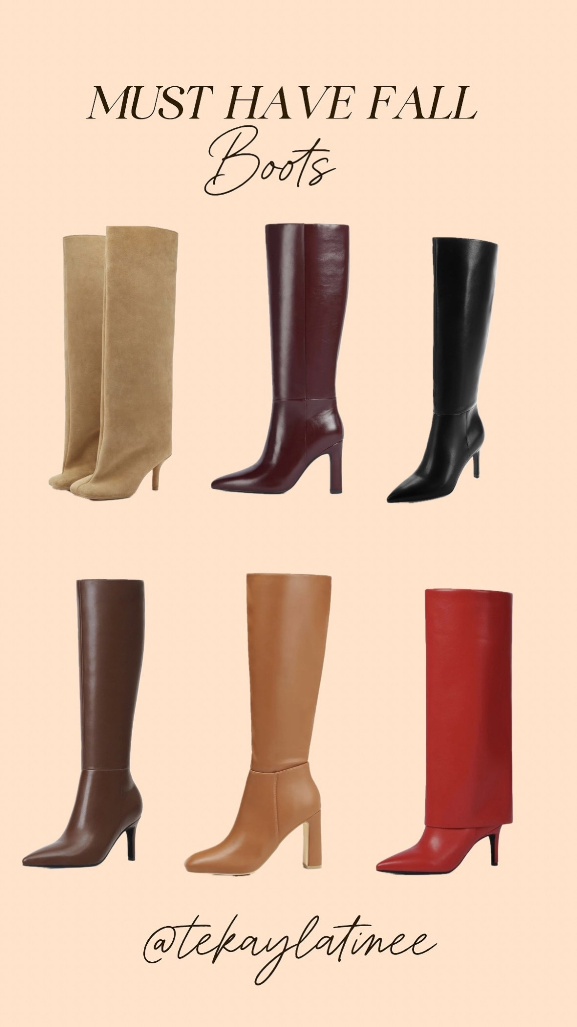 Must have fall boots for you this season 🤎 all from Amazon. 

#LTKStyleTip #LTKFindsUnder100 #LTKShoeCrush