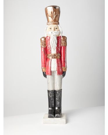 31in Holiday Soldier Statue | HomeGoods