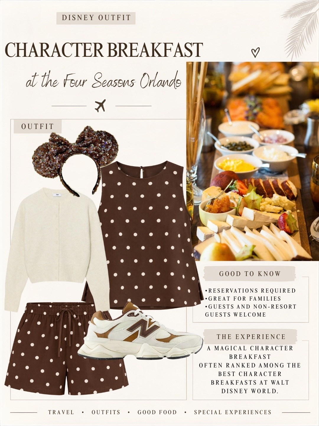 Disney outfit, perfect a character breakfast! @Aritzia