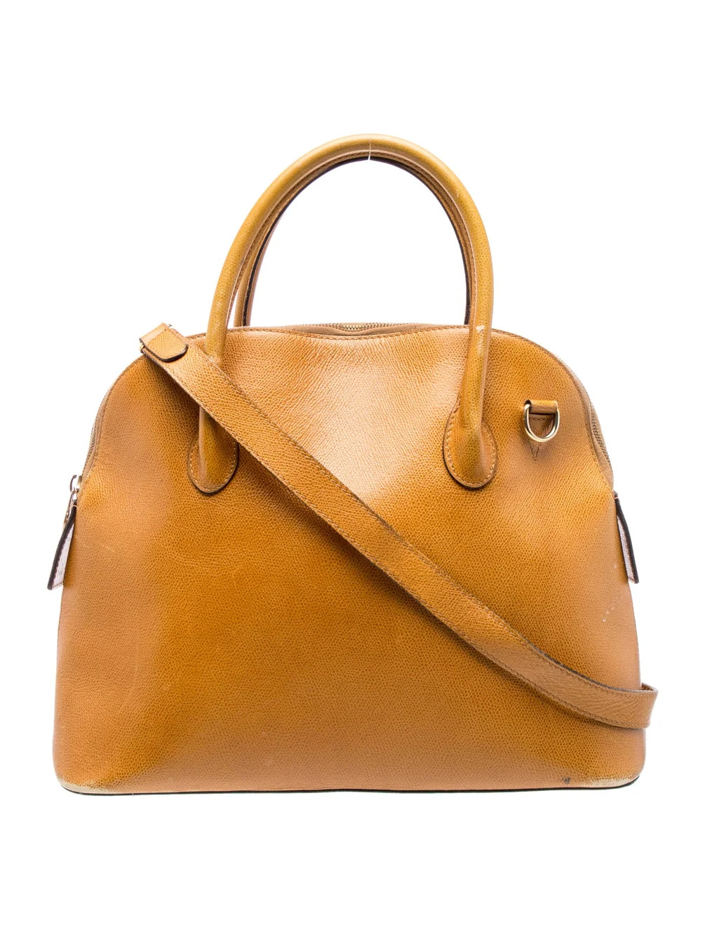 Leather Top Handle Bag Vintage | The RealReal