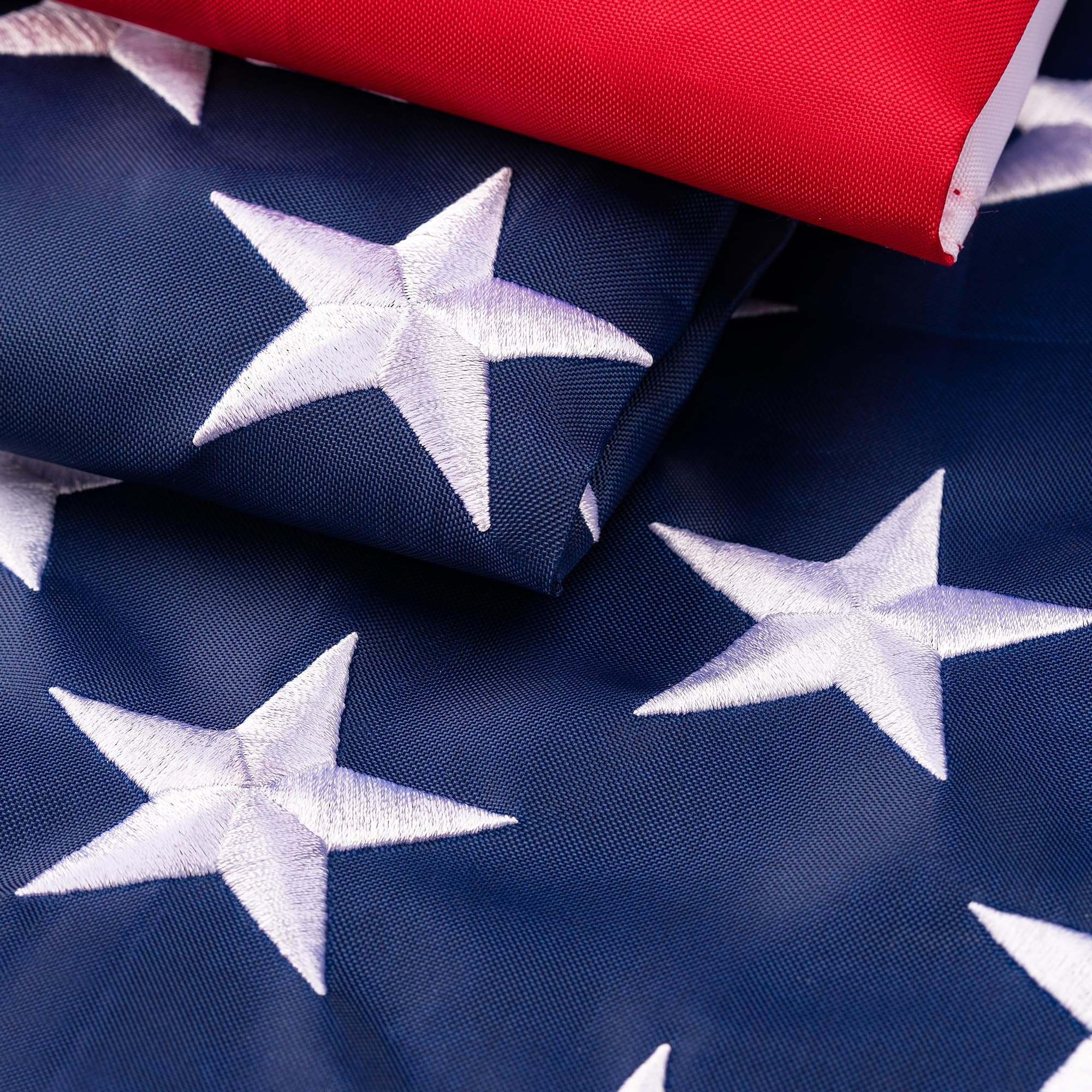 XIFAN Premium American Flag 3x5 Outdoor, Heavy Duty 210D Tough Polyester, Long Lasting US Flags f... | Amazon (US)