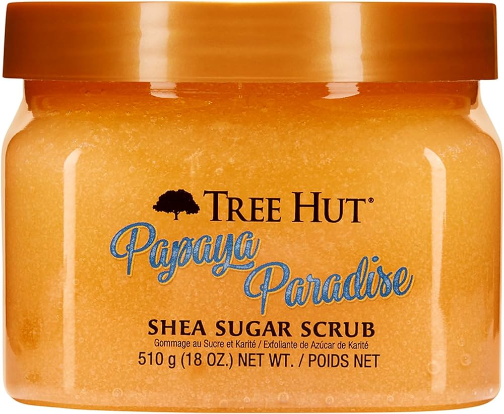 Tree Hut Papaya Paradise Shea Sugar Scrub | Exfoliating Body Scrub Removes Dead, Dry Skin for a S... | Amazon (US)