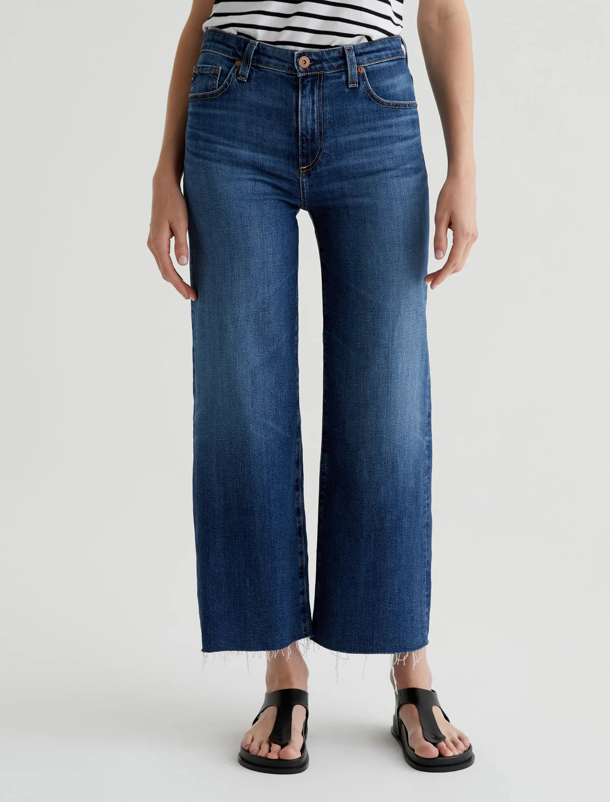 Saige Wide Leg Crop | AG Jeans