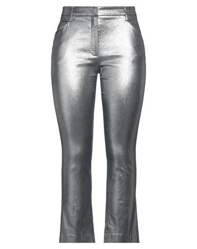 True Royal Woman Pants Silver Size 8 Cotton, Elastane | YOOX (US)