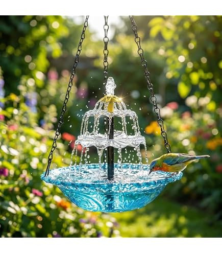 Solar Fountain, Solatec Solar Powered Bird Bath Fountain Pump 1.3W Solar Panel Kit Water Pump,Out... | Amazon (US)