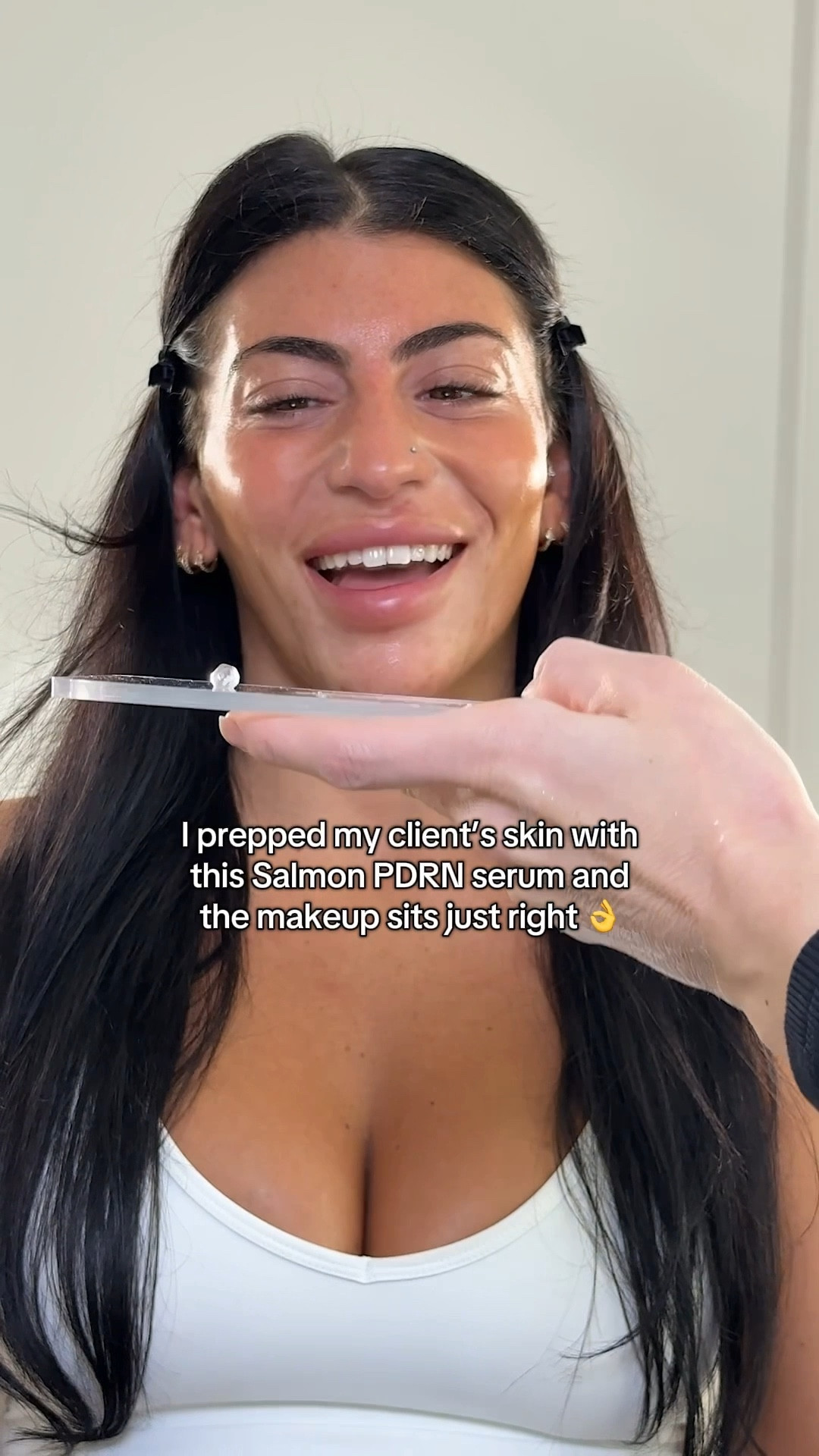 This is the reason my base looks flawless for HOURS. Not greasy.
Not sticky. Just hydrated, bouncy, makeup-gripping skin. #PDRN #skincareprep 

#LTKBeauty