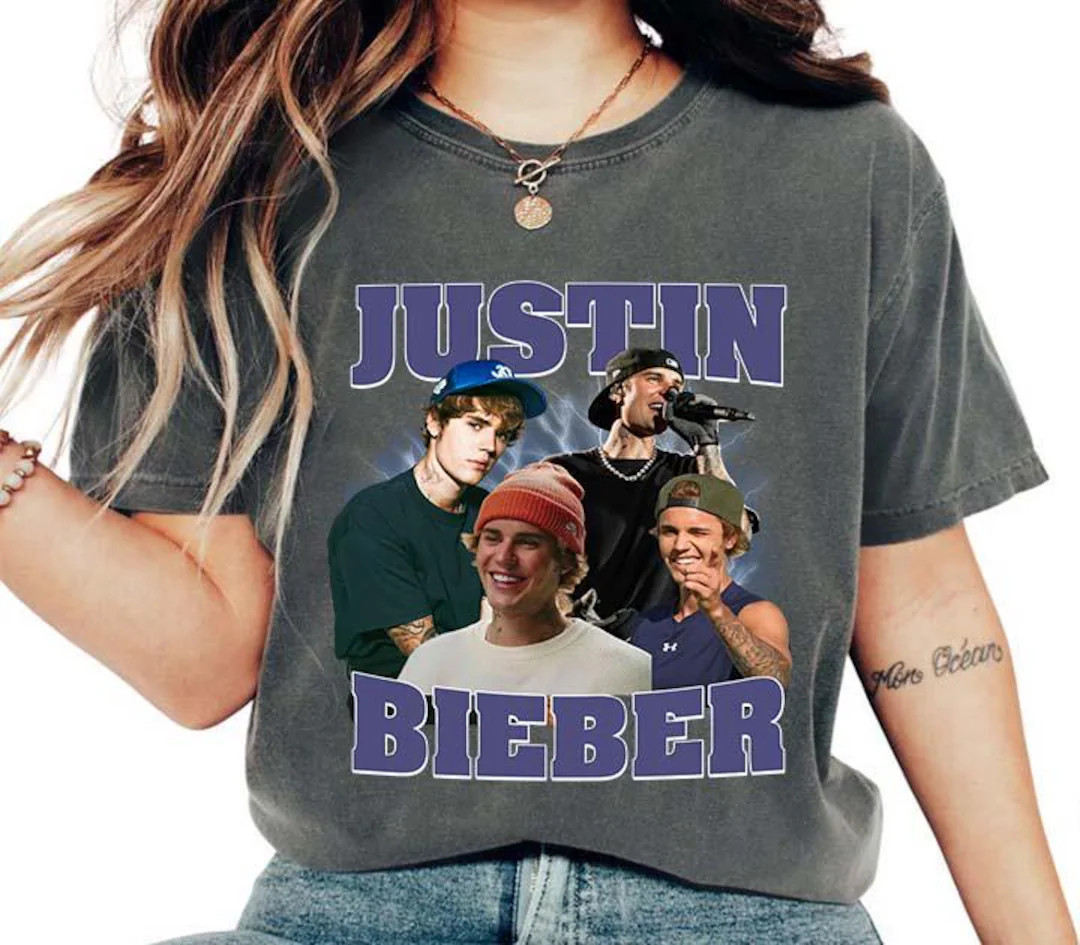Justin Bieber T Shirt | Etsy (US)