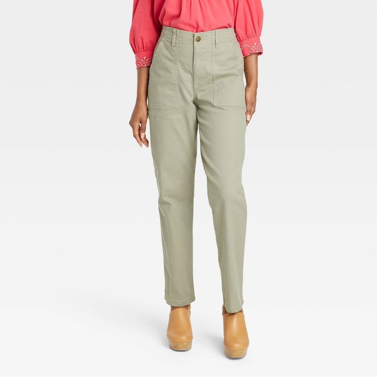 Women's Relaxed Fit Straight Leg Pants - Knox Rose™ | Target