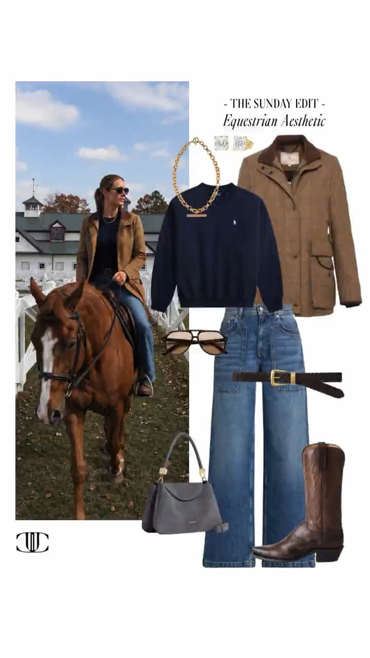 🐎 Some trends come and go, but equestrian style always finds its way back.

In The Equestrian Grandmother Edit, I’m leaning into the pieces I’ll always love: herringbone blazers, heritage plaids, rich chocolate browns, crisp button-downs, riding boots, suede, cashmere, and timeless leather accessories.

The goal is classic first, current second—polished, practical, and rooted in beautiful fabrics and silhouettes that only get better with time. Think a little English countryside, a little Kentucky, and a wardrobe built to be worn for years, not just one season.

Tap to shop the full edit and embrace timeless equestrian style this fall. 🤎✨

#LTKStyle #EquestrianStyle #EquestrianGrandmother #HeritageStyle #ClassicStyle #OldMoneyStyle #EnglishCountryside #FallFashion #TimelessStyle #LTKFinds

#LTKootd #LTKSeasonal #LTKOver40