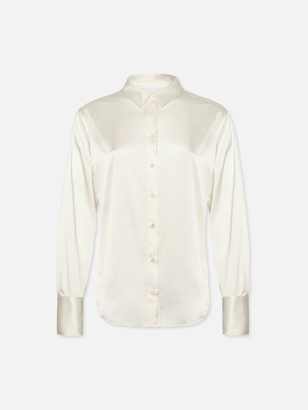 The Standard Shirt  in  Off White | Frame Denim