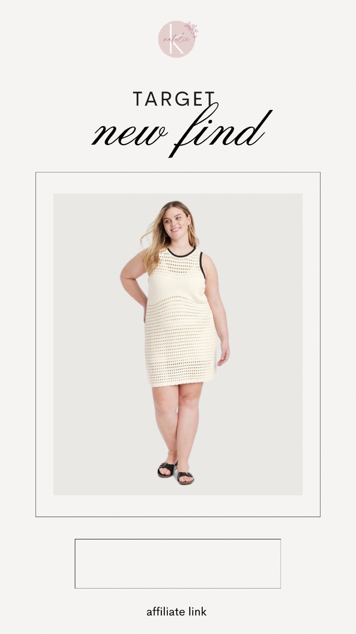 Target new find! Crochet is in this summer and this neutral dress is a stunner! 

#LTKStyleTip #LTKFindsUnder50 #LTKPlusSize